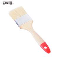 Factory Supply Pure Bristle Mixed Nylon Hair Paint Brush in Russia Market