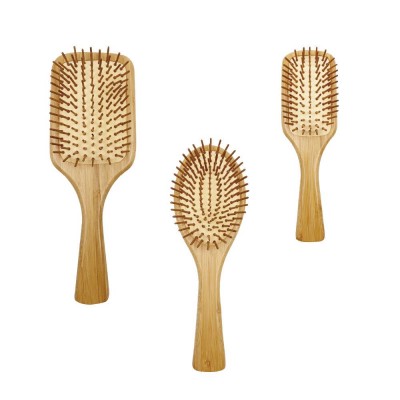 High quality natural wooden  hair brush