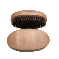 Cleansing pore hair smoothing quick wooden beard square hair brush