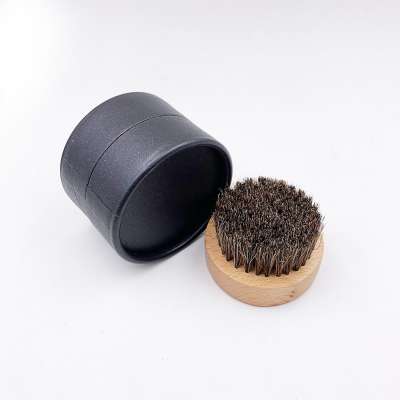 High quality wooden horse brush round brush