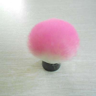 Pink Kabuki Makeup Face Brush