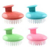 New Arrivals Hair Scalp Massager Shampoo Brush with Soft Silicone Bristle Scalp Scrubber Exfoliating for Women